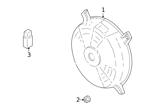 Condenser Fan for 1999 Suzuki Vitara #0