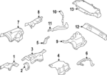 LR174637 - : Converter Shield for Land-Rover Image
