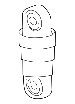 11281717210 - Cooling System: Tension Arm for BMW: 323i, 323is, 325i, 325is, 328i, 328is, 525i, 528i, M3, Z3 Image