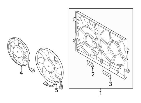 Cooling Fan for 2015 Audi A3 #0