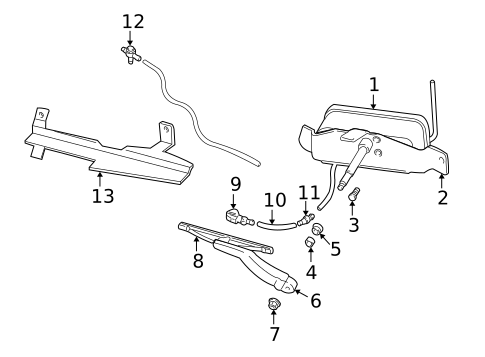 Washer Components for 2006 Volvo S60 #0