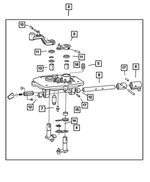 5134166AA - NVG Manual Transaxle 5 Speed: Shift Blocker for Mopar Image