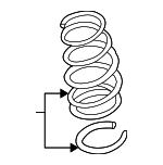 540104Z500 - : Coil Spring for Nissan Image