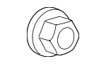 10257766 - Suspension: Axle Nut for Buick: Century, Enclave, LaCrosse, LeSabre, Lucerne, Park Avenue, Regal, Rendezvous, Riviera, Terraza | Cadillac: 60 Special, Allante, CTS, DeVille, DTS, Eldorado, Fleetwood, Seville, XLR | Chevrolet: Corvette, Equinox, Impala, Impala Limited, Lumina APV, Monte Carlo, Silverado 2500 HD, Silverado 3500 HD, Traverse, Uplander, Venture | GMC: Acadia, Acadia Limited, Sierra 2500 HD, Sierra 3500 HD | Oldsmobile: 88, 98, Aurora, Cutlass Ciera, Cutlass Cruiser, Intrigue, LSS, Regency, Silhouette, Toronado | Pontiac: Aztek, Bonneville, Grand Prix, Montana, Torrent, Trans Sport | Saturn: Outlook, Relay, Vue Image