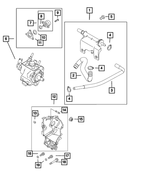 Fuel Pump and Sending Unit for 2020 Jeep Compass #1