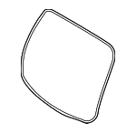 873210W000 - Body: Weatherstrip for Hyundai Image