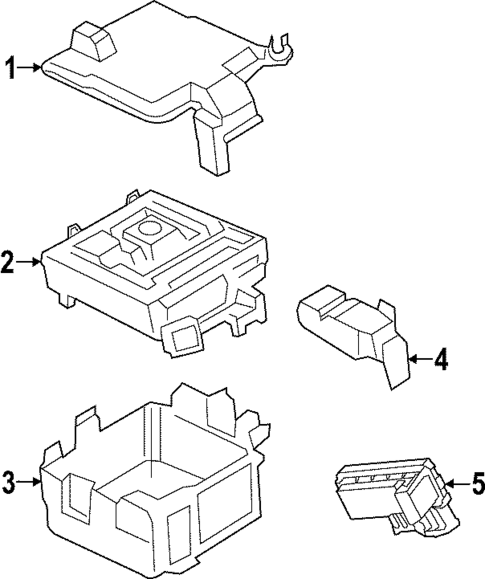 Fuse & Relay for 2024 Ford E-Transit #0