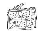 19329413 - Electrical: Lens &amp; Housing for Chevrolet: Silverado 1500, Silverado 2500 HD, Silverado 3500 HD Image