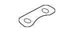 B00162212 - Body: Hinge Gasket for Mazda: 323, 5, CX-30, CX-5, CX-50, CX-7, CX-70, CX-9, CX-90, MX-3, MX-30 EV, Protege5, RX-7 Image