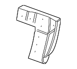 15239847 - Body: Seat Back Pad for Chevrolet: Cobalt | Pontiac: G5 Image