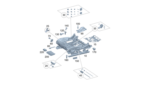 Seat Adjustment for 2008 Mercedes-Benz G500 #0