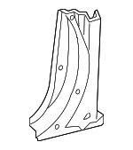 6130117901 - Body: Lock Pillar for Toyota: MR2 Spyder Image