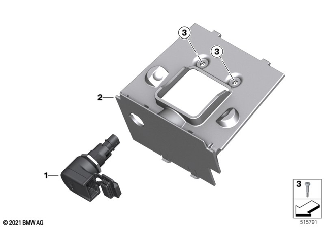 61341598766 - Navigation &amp; Communication: Usb Charging Socket - Usb-A for BMW-Motorrad Image