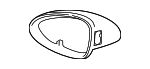 95B857527AG2X - Body: Mirror Cover for Porsche: Macan Image