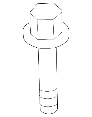 1125106166B - : Body B-Pillar Trim Panel Bolt for Kia: Borrego, EV6, Forte, Forte Koup, K4, K5, Niro, Niro EV, Optima, Rio, Rio5, Rondo, Seltos, Sorento, Soul, Soul EV, Sportage, Telluride Image