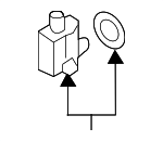 985102J500 - Body: Washer Pump for Kia Image