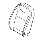 88450B2020 - Body: Seat Back Pad for Kia: Soul, Soul EV Image