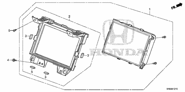 Center Display for 2013 Honda Crosstour #0