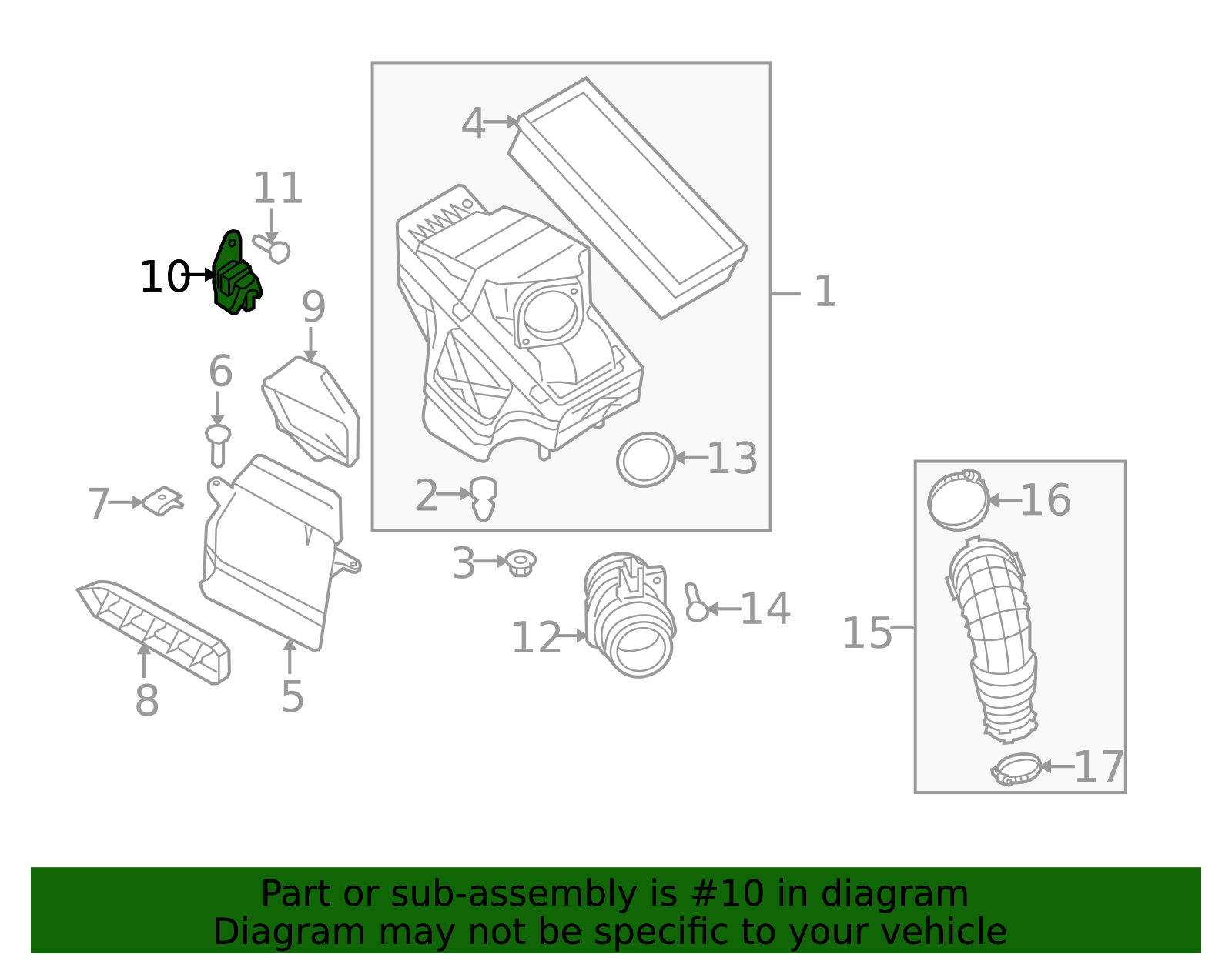 Genuine VAG Adapter Left Outer – Fits Audi A4 Allroad, Avant, S4, A5 & RS5 (8K0133426A)