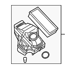 8K0133837BJ - : Air Cleaner Assembly for Audi: A4, A4 Quattro, A5, A5 Quattro, allroad, Q5 Image