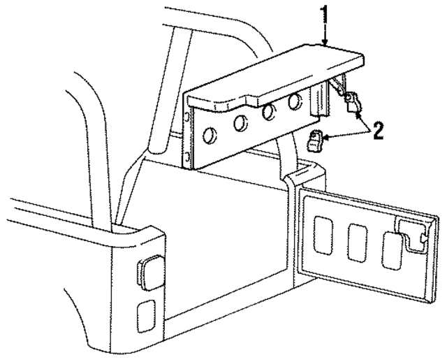 55215678 - Body: Panel for Mopar Image
