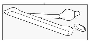 34270STXA02 - : High Mount Lamp for Acura Image