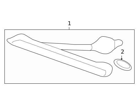 High Mounted Stop Lamp for 2007 Acura MDX #0