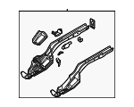 5Q0803501CE - Body: Rear Rail Assembly for Volkswagen: Taos Image