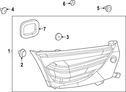 Tail Lamps for 2023 Mazda MX-30 EV #1