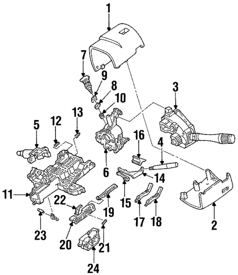 Trunk for 1996 Mercury Sable #0