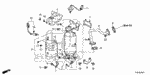 90001RB0000 - Engine: BOLT, FLANGE (8X22) for Honda Image