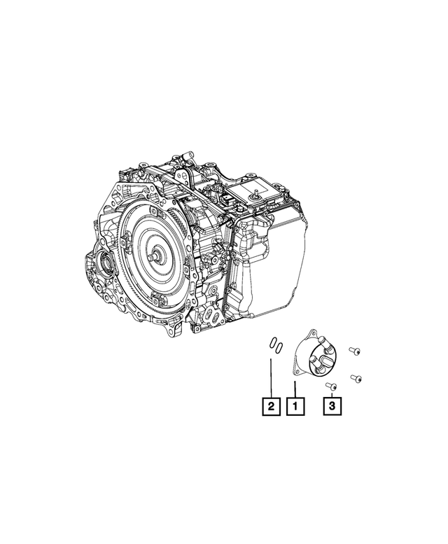 68373828AA - F21-250; 6 Speed; Automatic Transaxle: O Ring for Mopar Image
