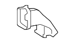 8721112340 - Body: Side Duct for Scion: tC, xB | Toyota: Corolla, Prius, Prius Plug-In, Prius V Image