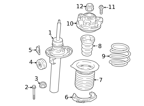 Struts & Components for 2021 BMW X4 #2