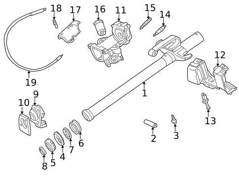 Housing & Components for 1996 BMW Z3 #0