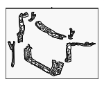5321006190 - Body: Radiator Support for Lexus: ES300h, ES350 Image