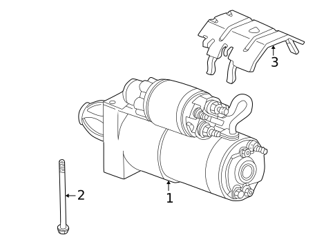 Starter & Related Components for 2005 Buick Rainier #0