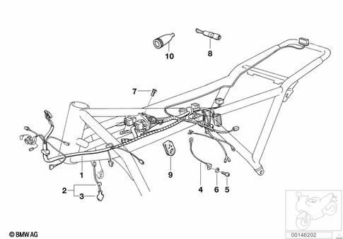 Cable Harness for 1986 BMW-Motorrad K 100 LT #0