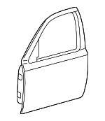 3W7Z5420125AA - Body: Door Shell for Ford: Crown Victoria | Mercury: Grand Marquis, Marauder Image