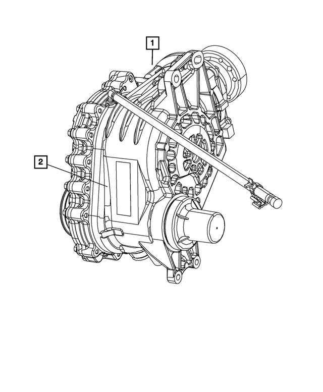 68045780AD - Transfer Case and Power Transfer Unit: Power Transfer Unit for Mopar Image