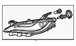 68422068AA - : Headlamp Assembly for Chrysler: 200 Image