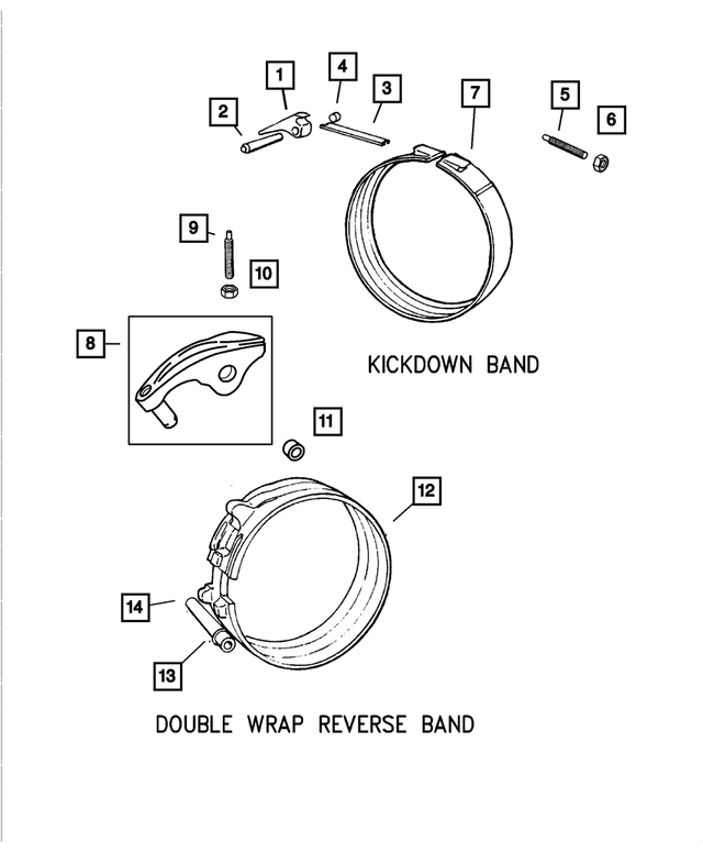 124934 - Automatic Transmission 4 Speed: Hex Jam Nut for Mopar Image