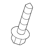 865793N000 - : Mount Bracket Screw for Hyundai Image