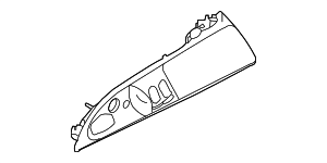 99755598612V04 - Body: Door Window Switch Bezel for Porsche Image