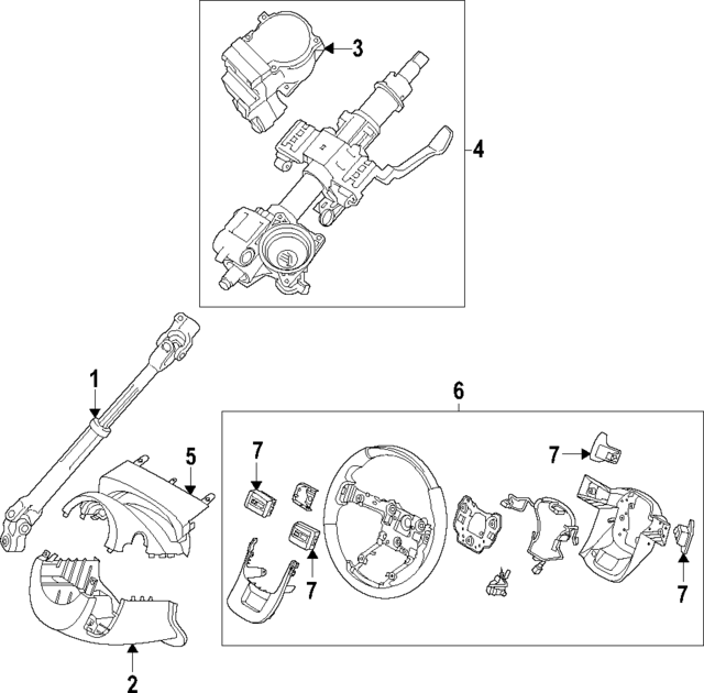 56100R6100YTH - : Steering Wheel for Hyundai Image
