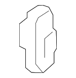 11603735 - Body: Door Trim Panel Retainer for Buick: Enclave | Cadillac: OPTIQ | Chevrolet: Colorado, Equinox, Equinox EV, Silverado EV, Traverse | GMC: Acadia, Canyon, Sierra 2500 HD, Sierra EV, Terrain Image