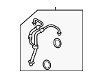 PAB145144 - Engine: Oil Inlet Tube for Porsche Image