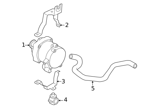 Water Pump & Related Components for 2014 Audi Q7 #1