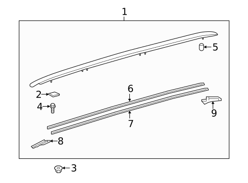 Luggage Carrier for 2019 Lexus LX570 #0