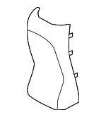 846703W000GAH - : Rear Cover for Kia Image